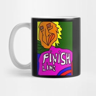 finish line Mug